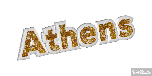 Athens Tekst effect