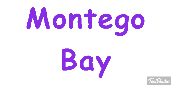 Montego Bay Efekt tekstowy