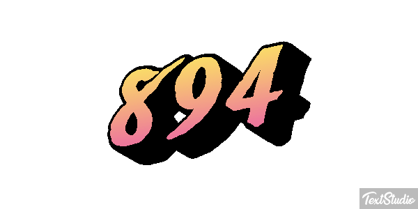 894 Metin efekti