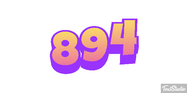 894 Metin efekti
