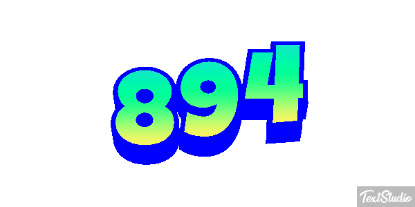 894 Metin efekti