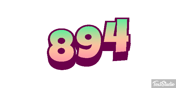 894 Metin efekti