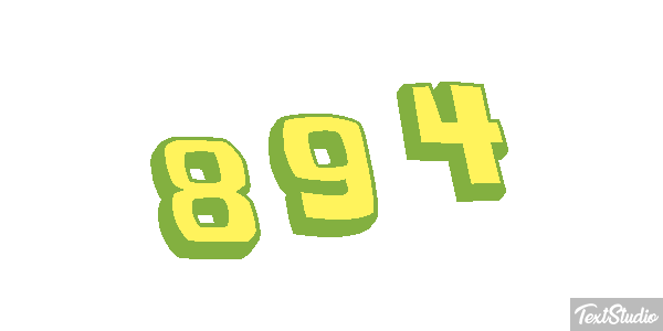 894 Metin efekti