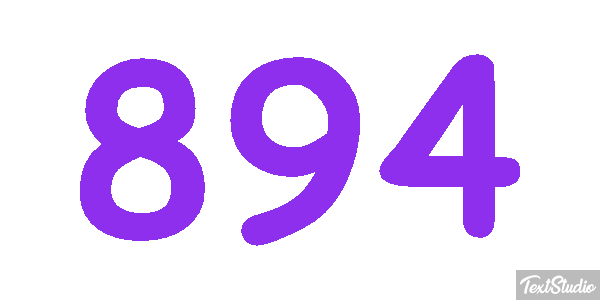 894 Metin efekti