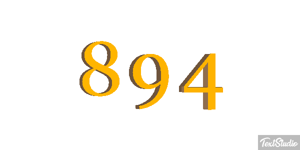 894 Metin efekti