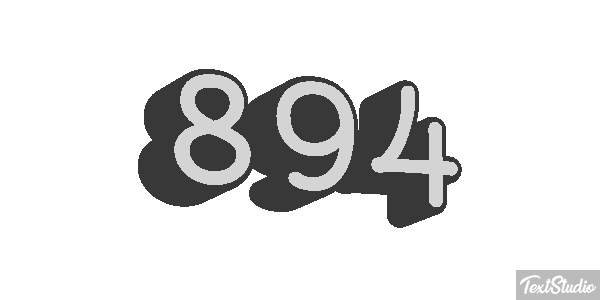 894 Metin efekti