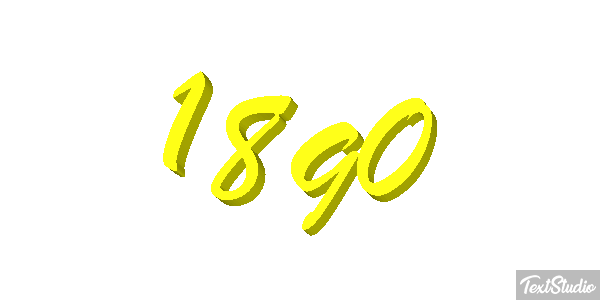 1890 Texteffekt