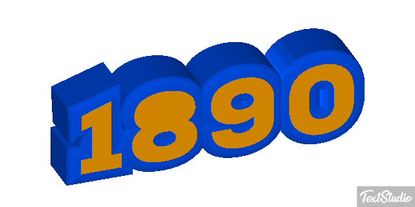 1890 Texteffekt