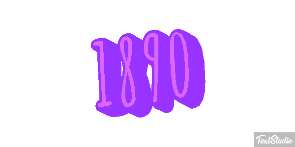 1890 Texteffekt