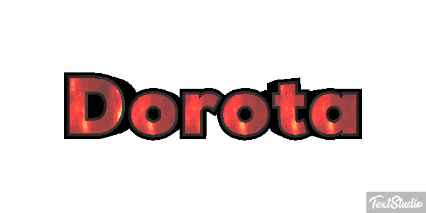 Dorota Efecto de texto