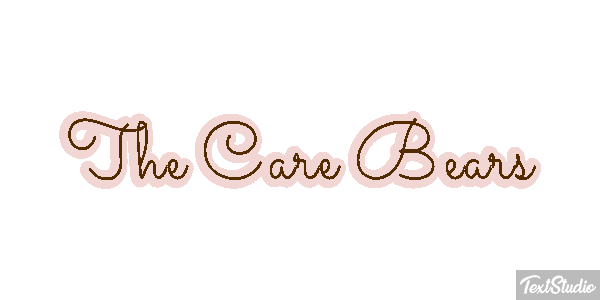 The Care Bears Efecto de texto
