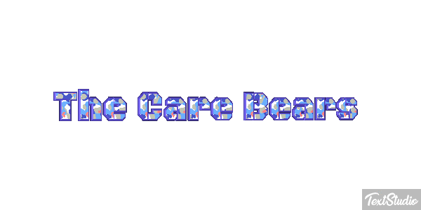 The Care Bears Efecto de texto