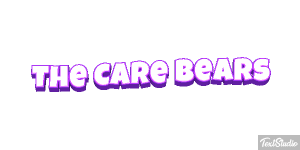 The Care Bears Efecto de texto