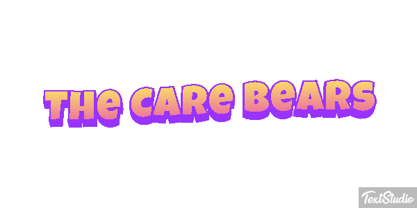 The Care Bears Efecto de texto