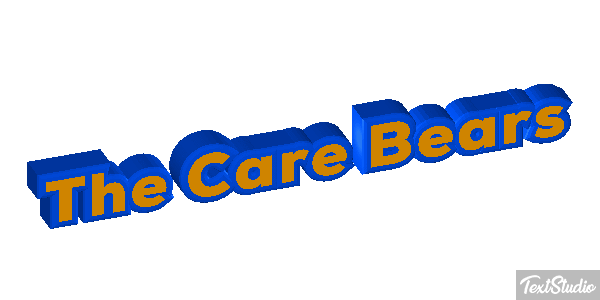 The Care Bears Efecto de texto