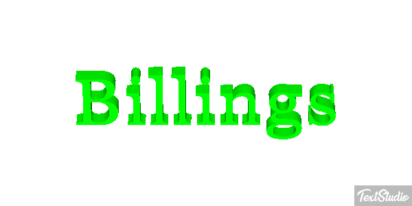 Billings Efekt tekstowy
