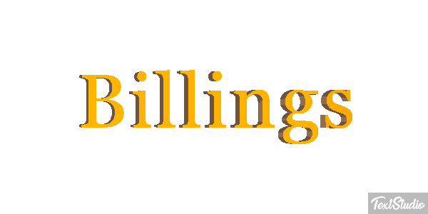 Billings Efekt tekstowy