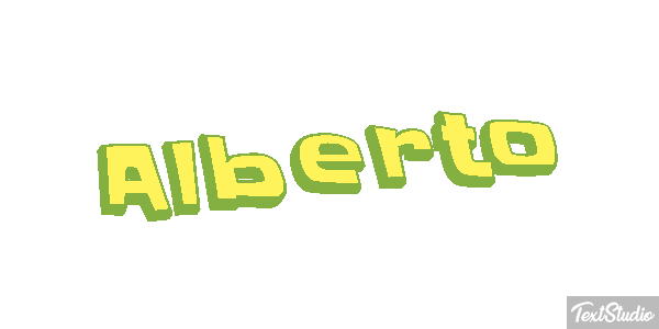 Alberto テキスト効果