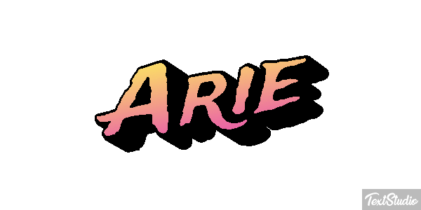 Arie Texteffekt
