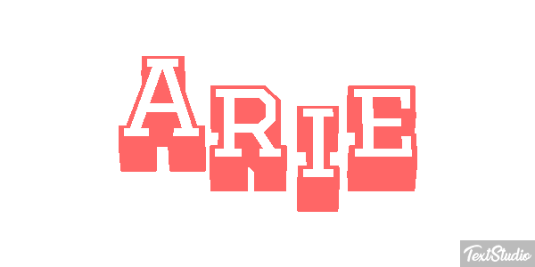 Arie Texteffekt