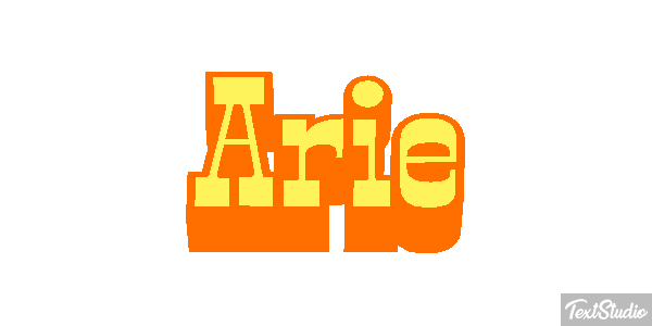 Arie Texteffekt