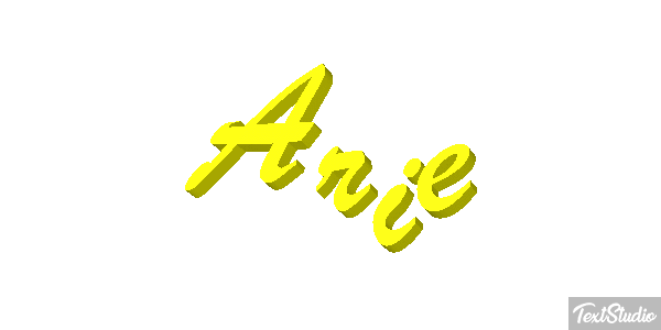 Arie Texteffekt