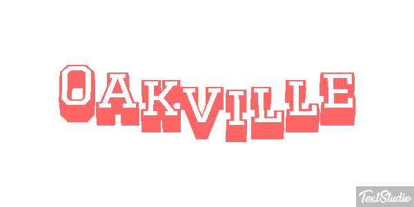 Oakville Effetto testo