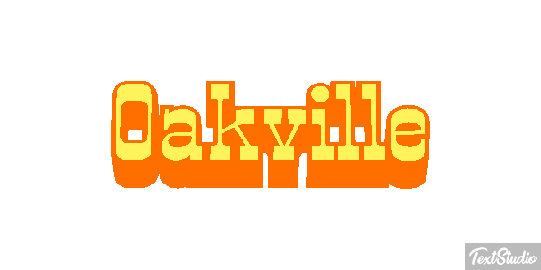 Oakville Effetto testo
