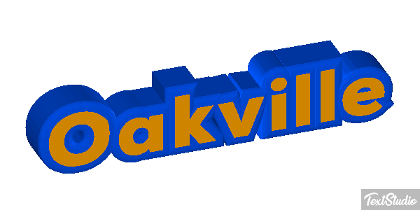 Oakville Effetto testo