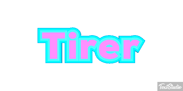 Tirer Effet de texte