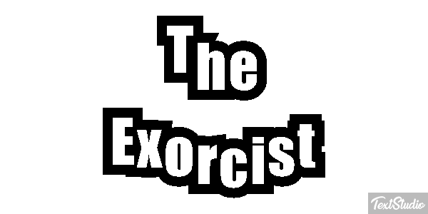 The Exorcist Efecto de texto