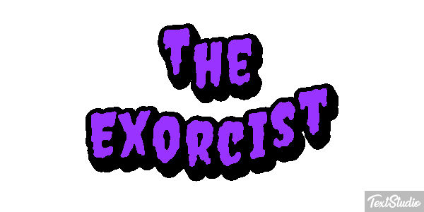 The Exorcist Efecto de texto