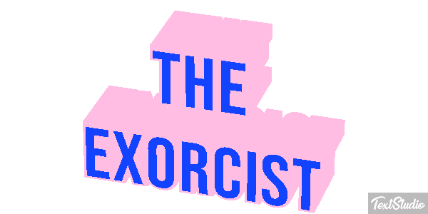 The Exorcist Efecto de texto