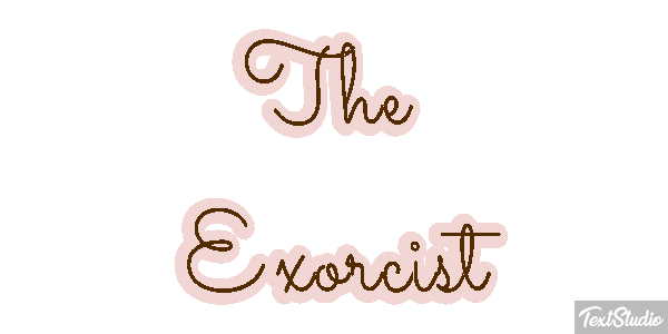 The Exorcist Efecto de texto