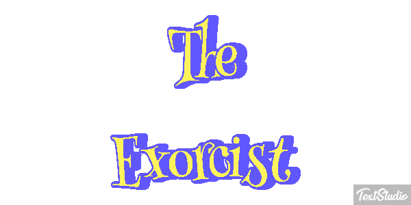 The Exorcist Efecto de texto