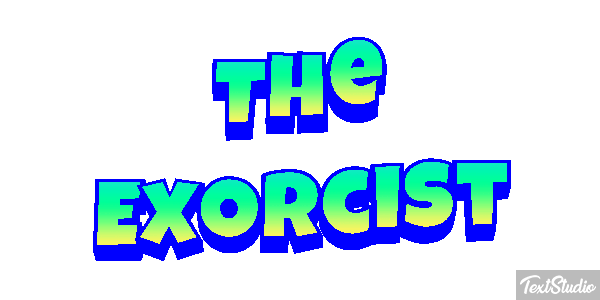 The Exorcist Efecto de texto