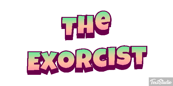 The Exorcist Efecto de texto