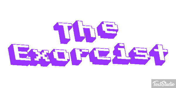 The Exorcist Efecto de texto