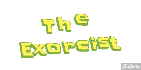 The Exorcist Efecto de texto