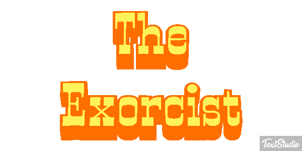 The Exorcist Efecto de texto
