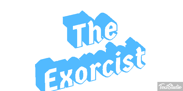 The Exorcist Efecto de texto