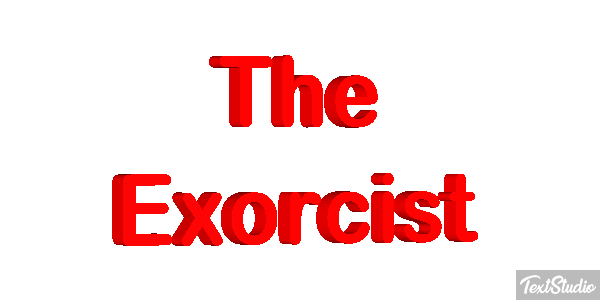 The Exorcist Efecto de texto
