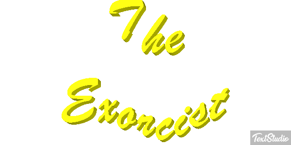 The Exorcist Efecto de texto