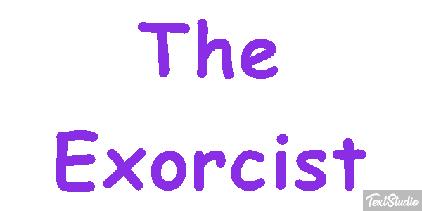 The Exorcist Efecto de texto