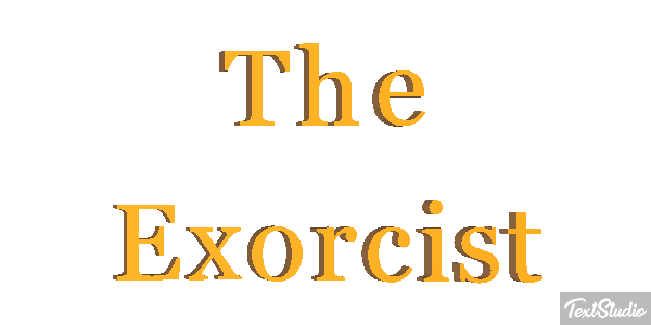 The Exorcist Efecto de texto