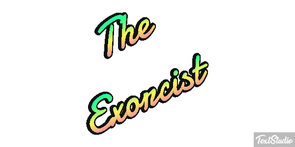 The Exorcist Efecto de texto