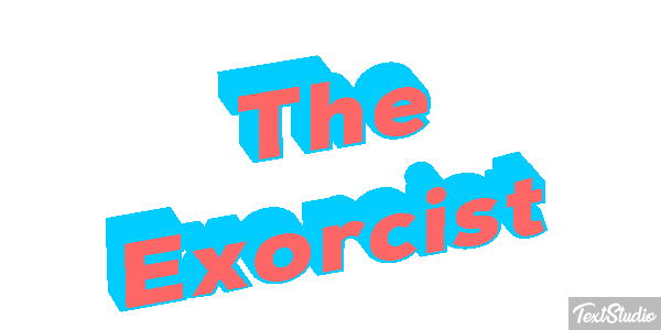 The Exorcist Efecto de texto