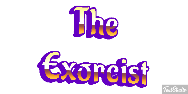 The Exorcist Efecto de texto