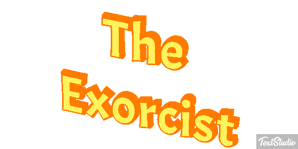 The Exorcist Efecto de texto