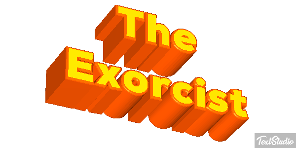 The Exorcist Efecto de texto